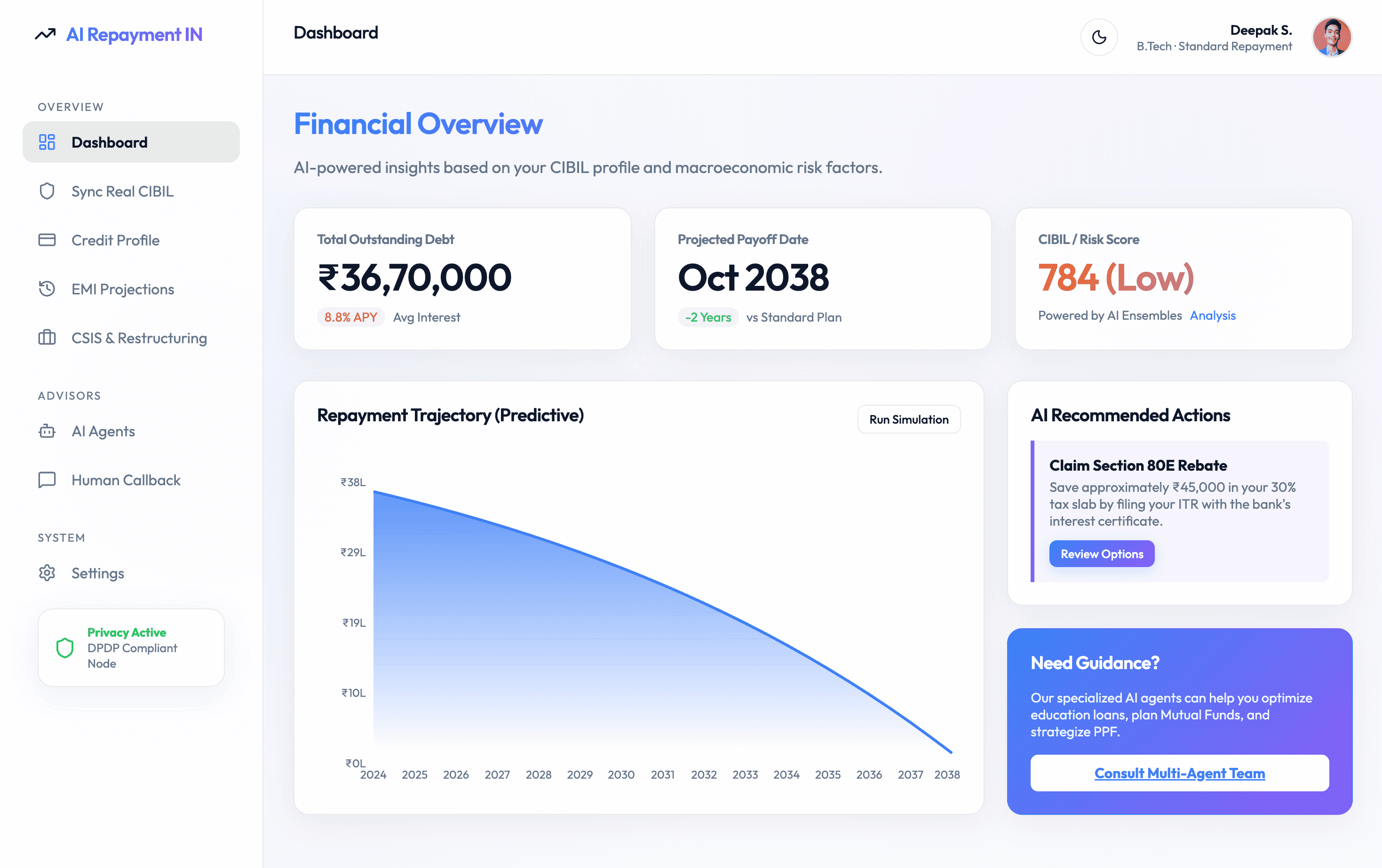 Loan Assistant preview light
